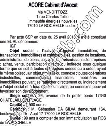 Contenu publication