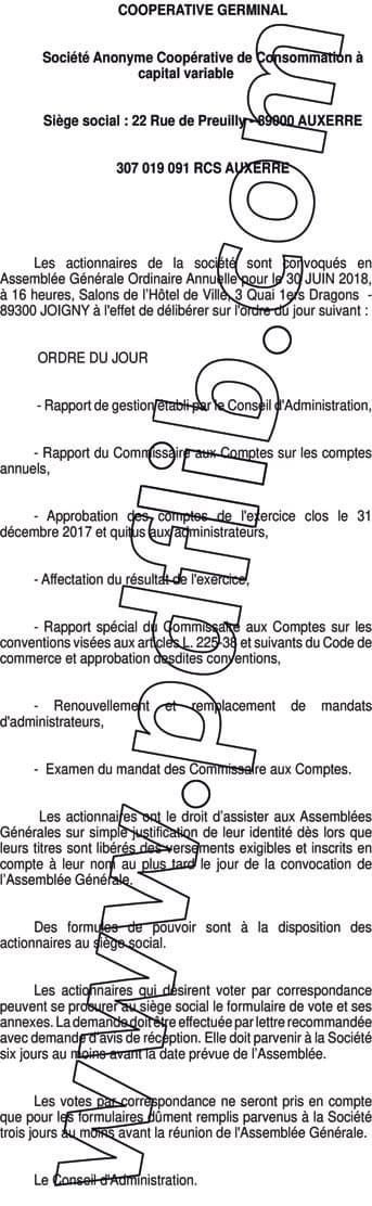 Contenu publication