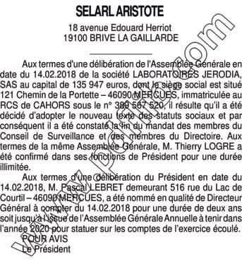 Contenu publication