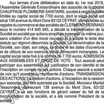Contenu publication
