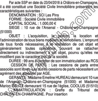 Contenu publication