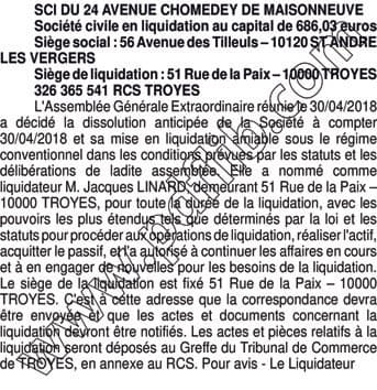 Contenu publication