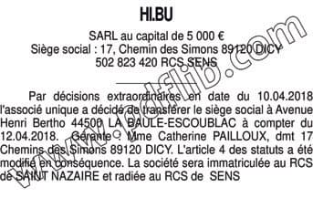 Contenu publication