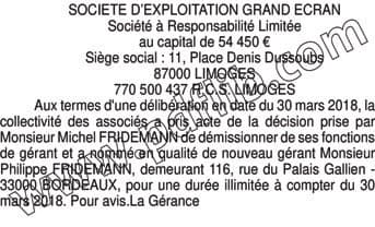 Contenu publication