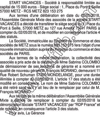 Contenu publication