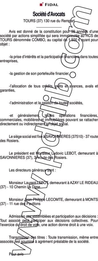 Contenu publication