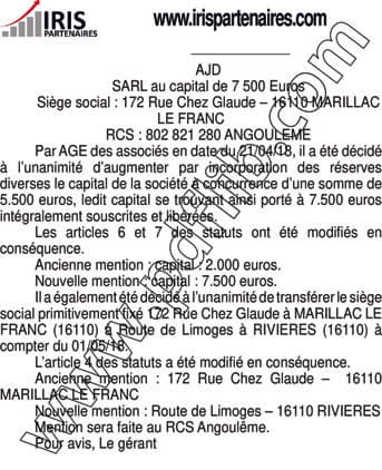 Contenu publication