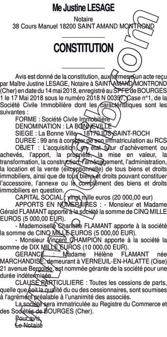 Contenu publication