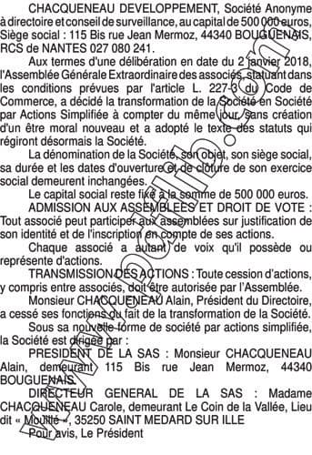 Contenu publication