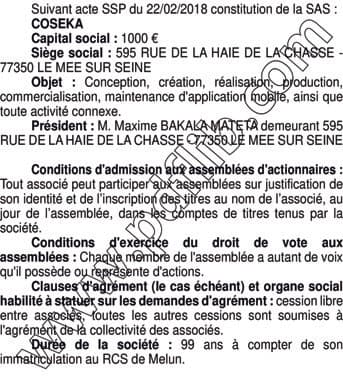 Contenu publication