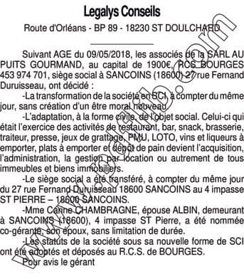 Contenu publication