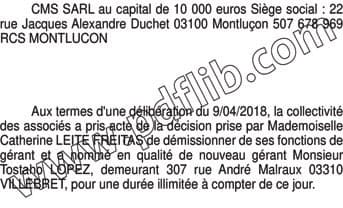 Contenu publication