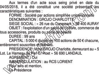 Contenu publication