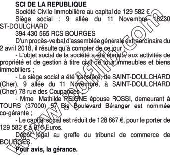 Contenu publication