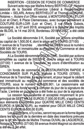 Contenu publication