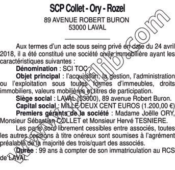 Contenu publication
