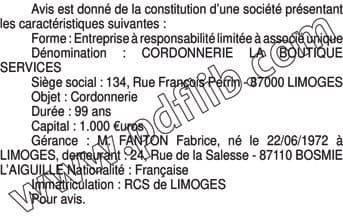 Contenu publication