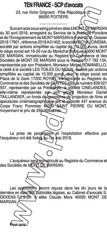 Contenu publication