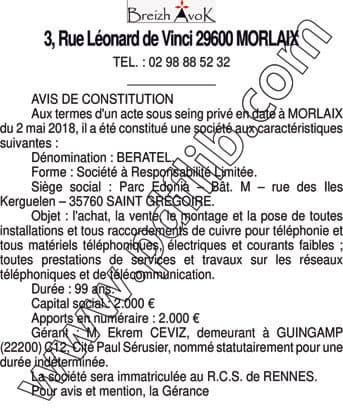 Contenu publication