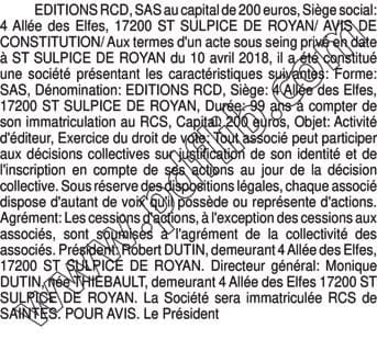 Contenu publication