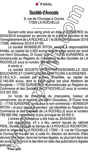 Contenu publication