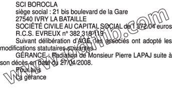 Contenu publication