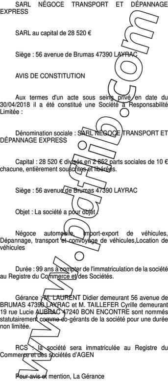 Contenu publication