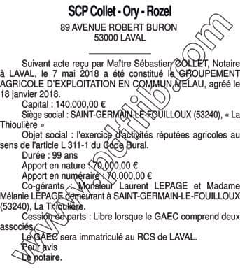 Contenu publication