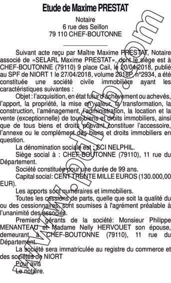 Contenu publication