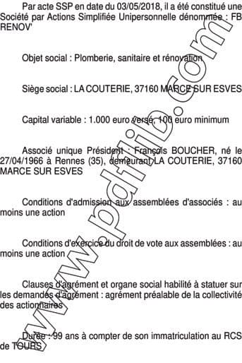 Contenu publication
