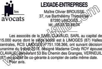 Contenu publication