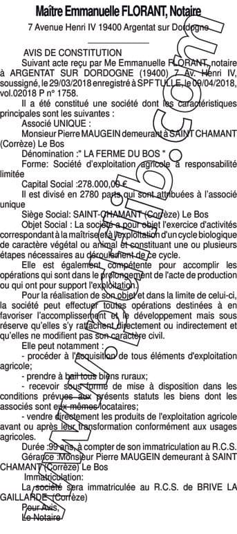 Contenu publication