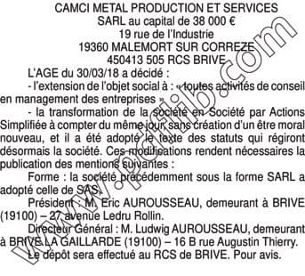 Contenu publication