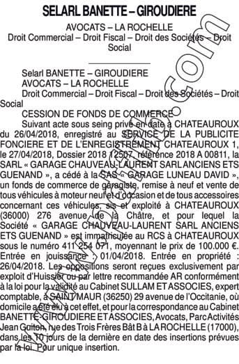 Contenu publication