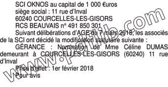 Contenu publication