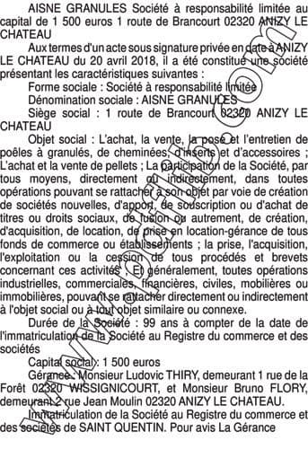 Contenu publication