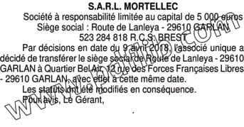 Contenu publication