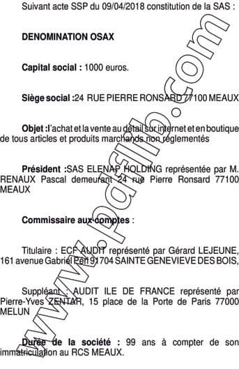 Contenu publication