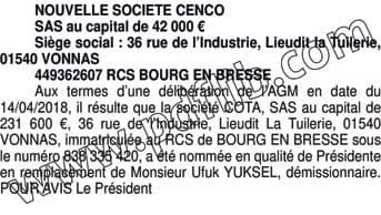 Contenu publication