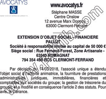 Contenu publication