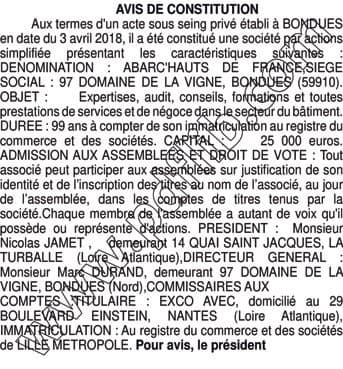 Contenu publication