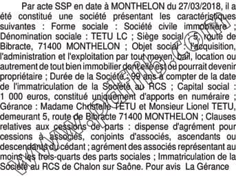 Contenu publication