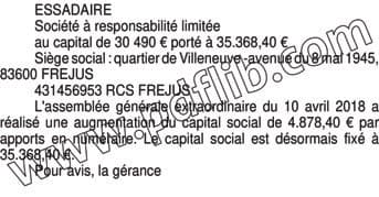 Contenu publication