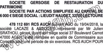Contenu publication