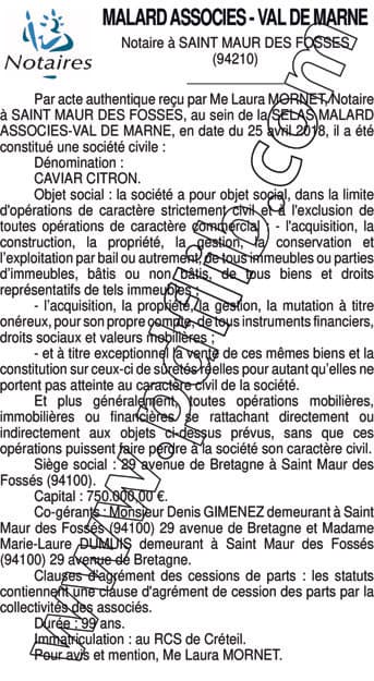 Contenu publication