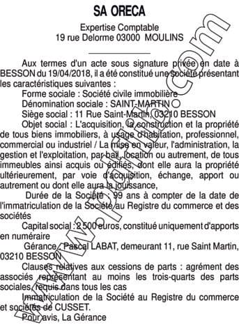 Contenu publication