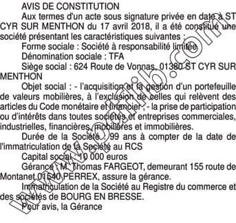 Contenu publication
