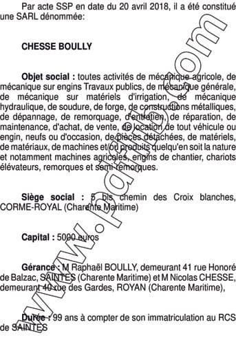 Contenu publication