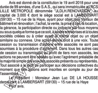 Contenu publication