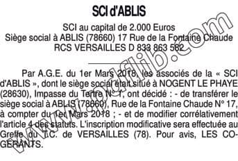 Contenu publication